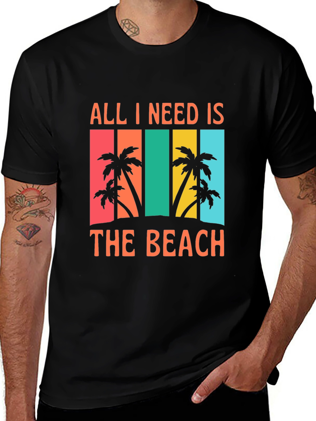 Variant 28 of All I Need Is The Beach T-Shirt