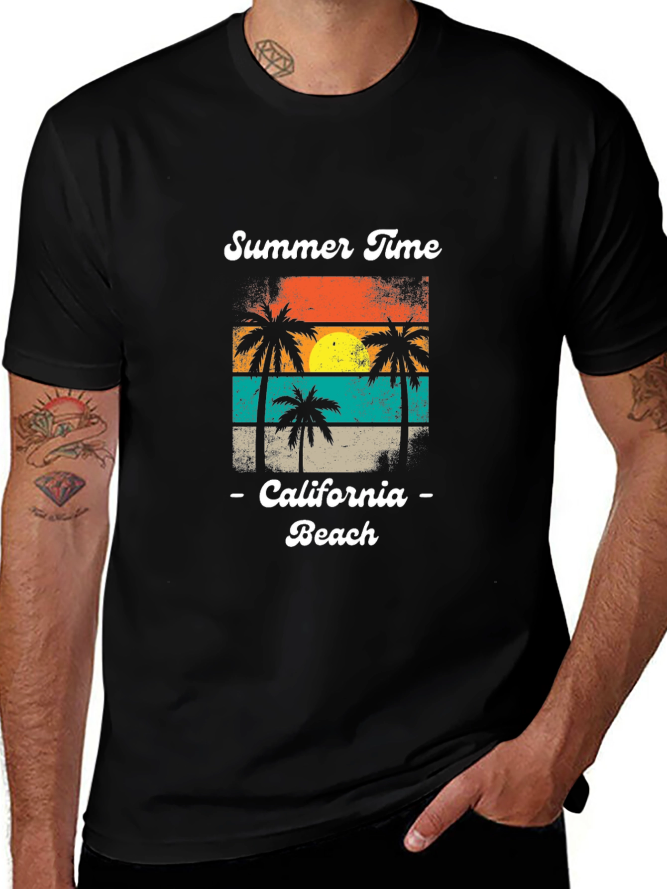 Variant 15 of Summer Time California Beach T-Shirt