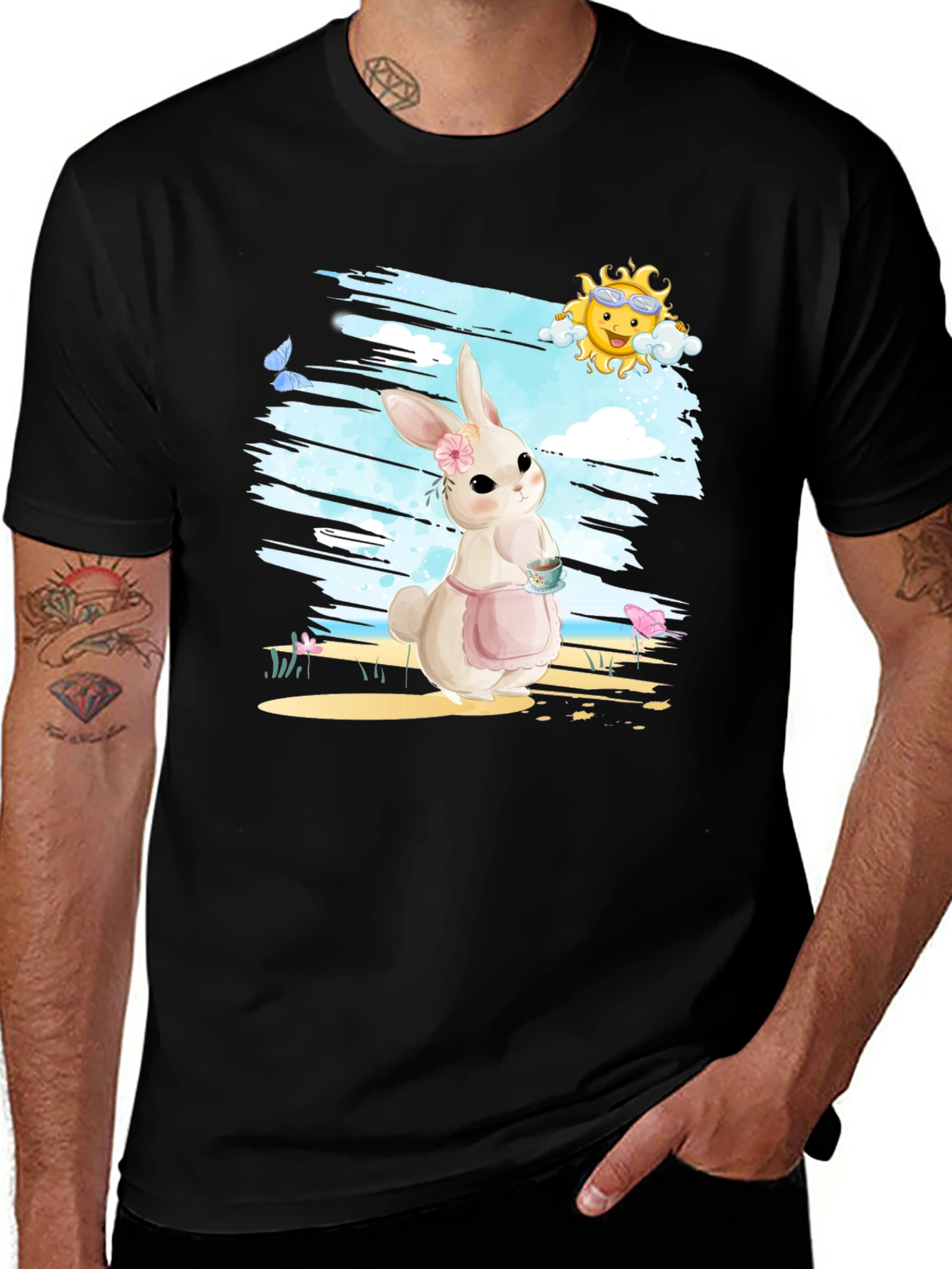 Variant 21 of Bunny in the Sun T-Shirt