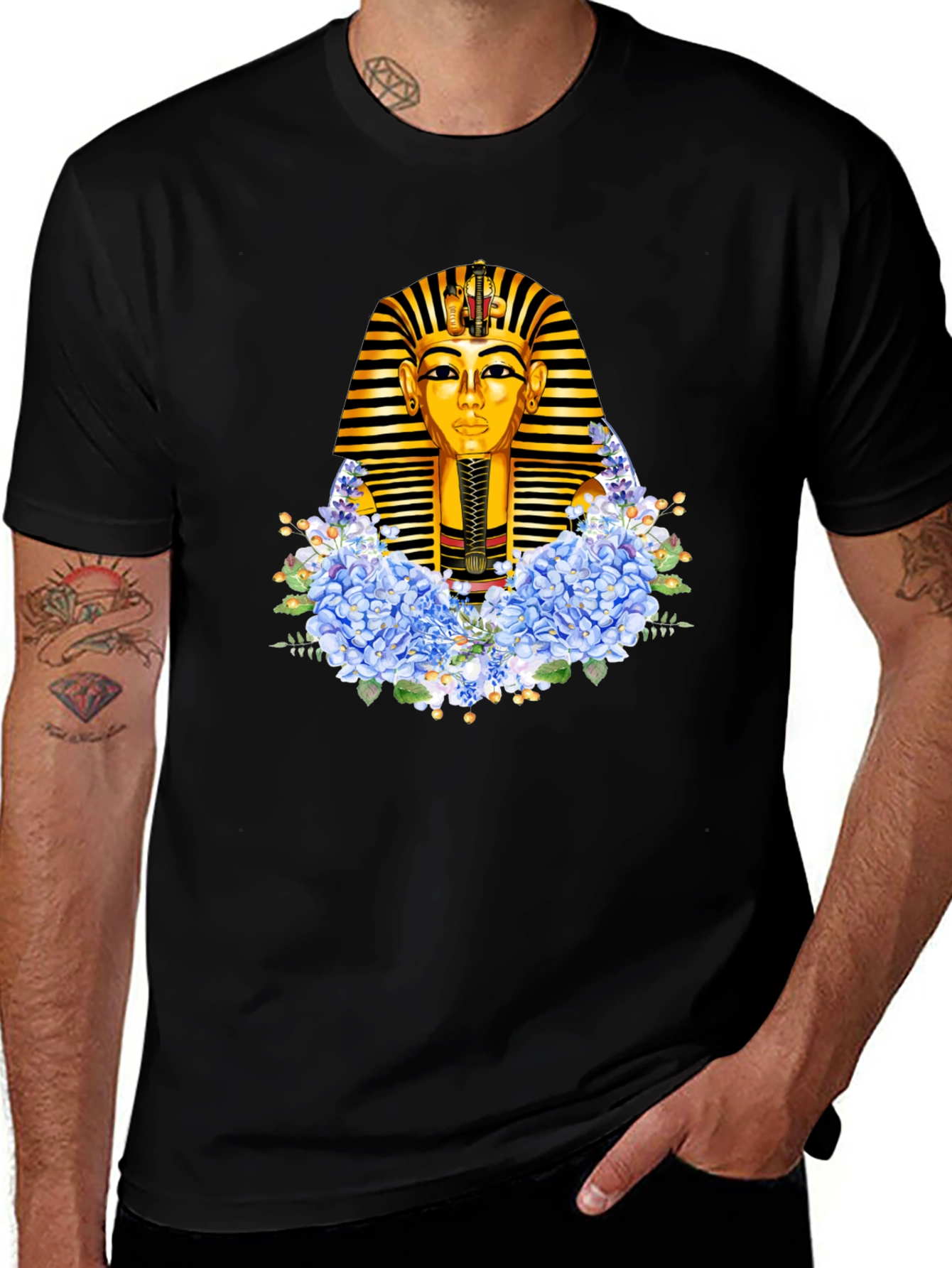 Variant 21 of Pharaoh Floral T-Shirt - Egyptian King