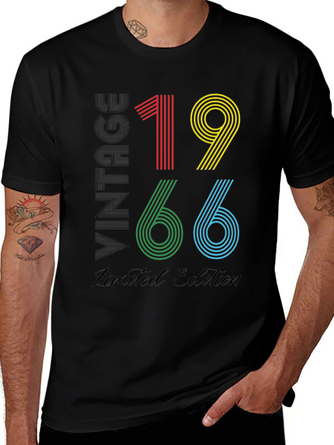 Variant 28 of Vintage 1966 Limited Edition Graphic T-Shirt