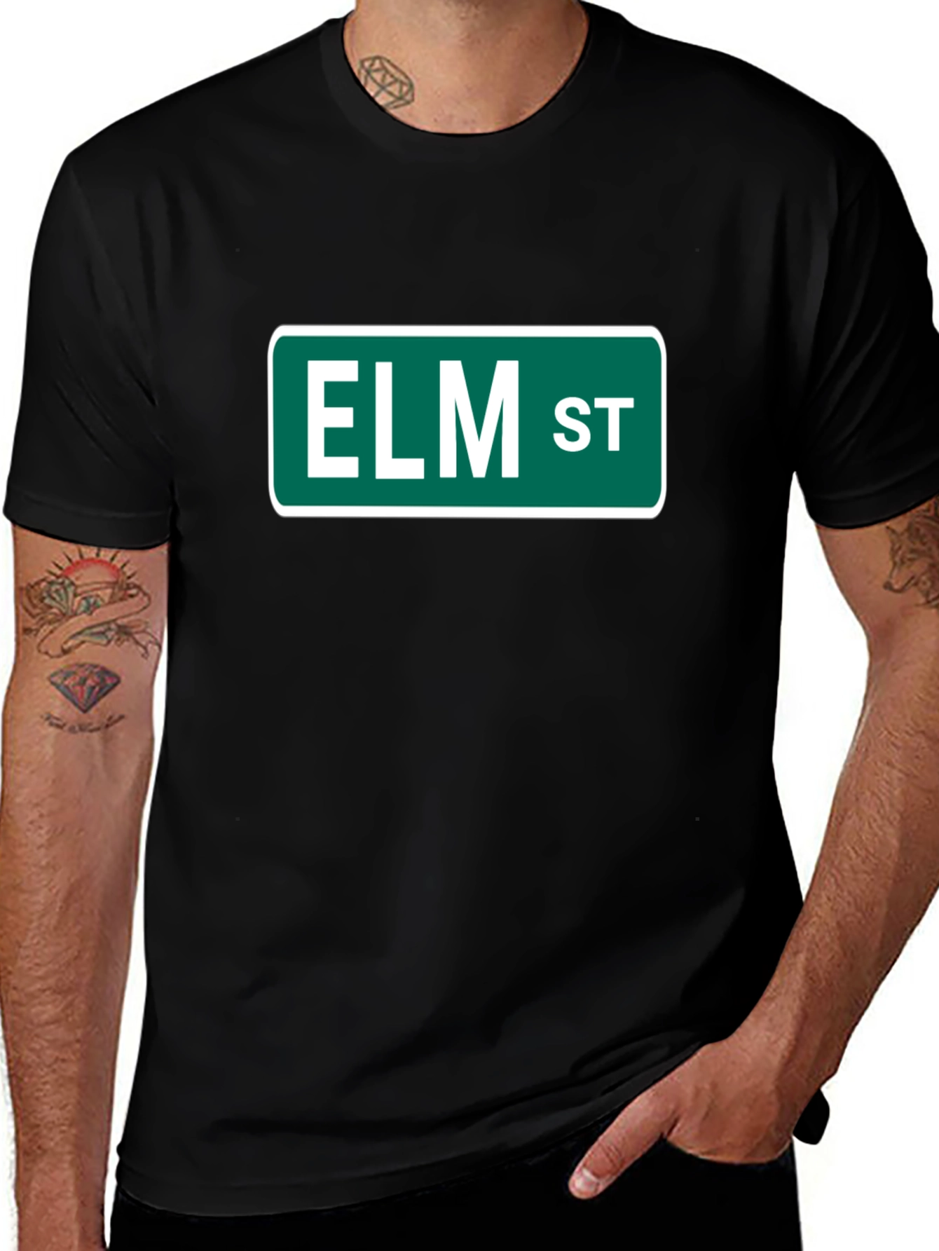 Elm Street Graphic Tee - Classic Horror Movie T-Shirt