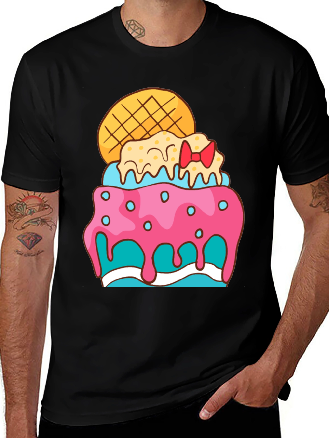 Variant 10 of Sweet Treat Graphic Tee - Novelty Dessert T-Shirt