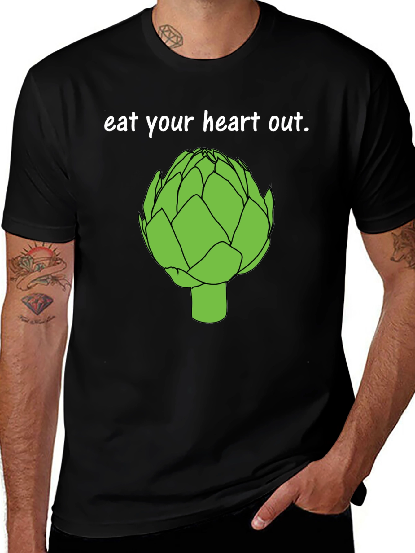 Variant 27 of Eat Your Heart Out Artichoke T-Shirt