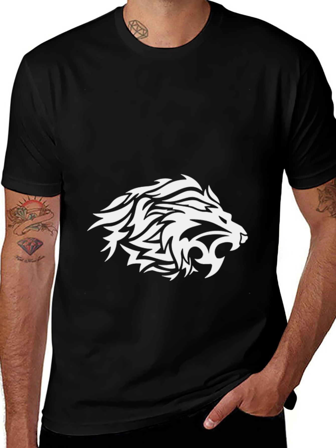 Variant 22 of Black Lion Graphic Tee
