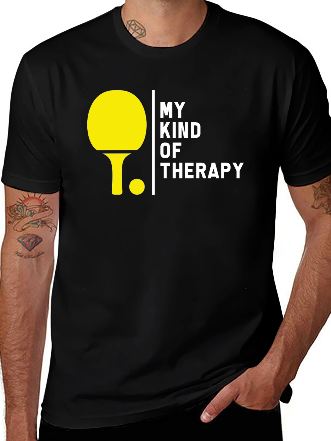 Variant 26 of My Kind Of Therapy Table Tennis T-Shirt