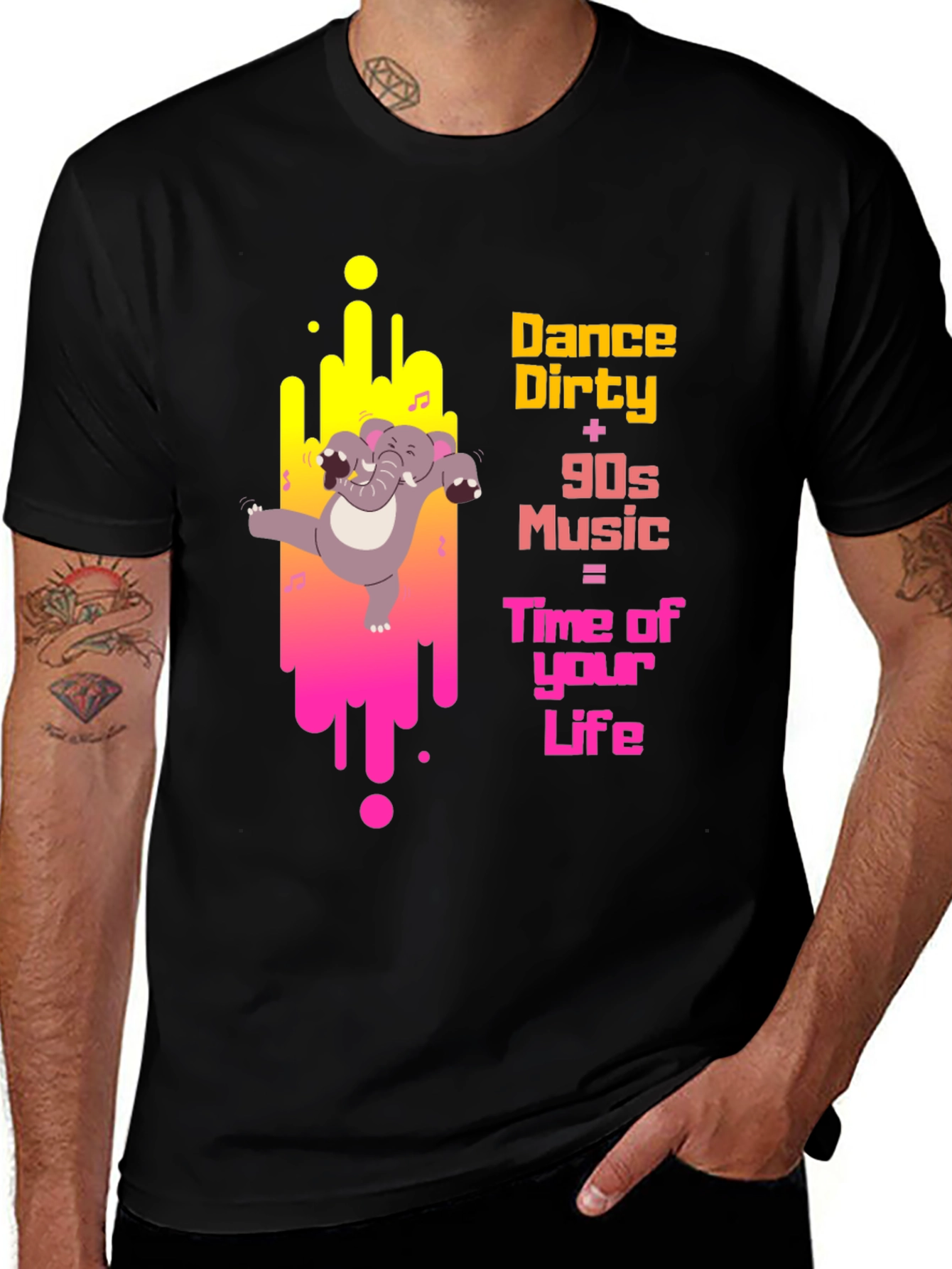 Variant 20 of Dance Dirty 90s Music T-Shirt