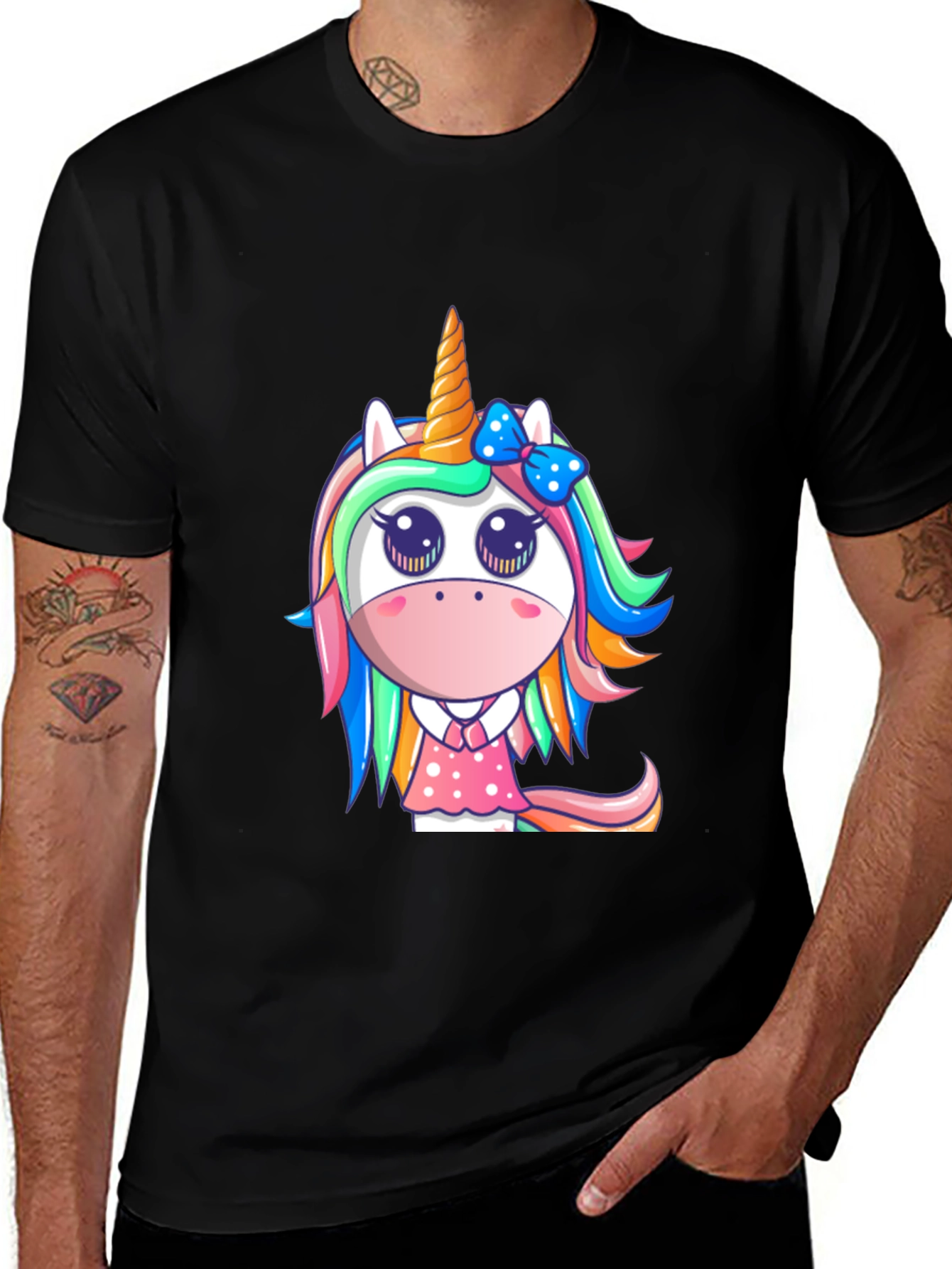 Variant 16 of Unicorn Graphic T-Shirt - Cute Cartoon Design