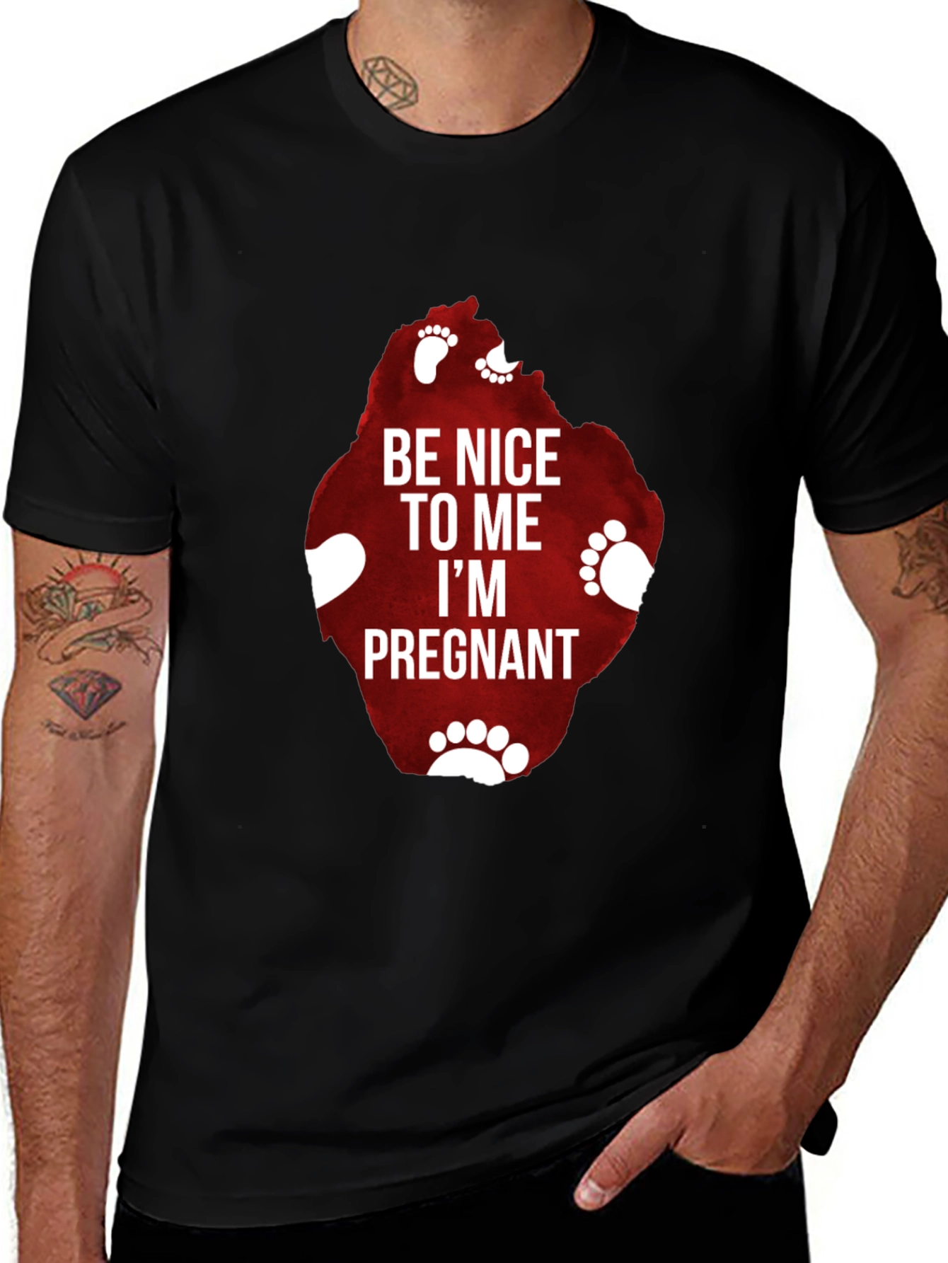 Funny Pregnancy Announcement T-Shirt
