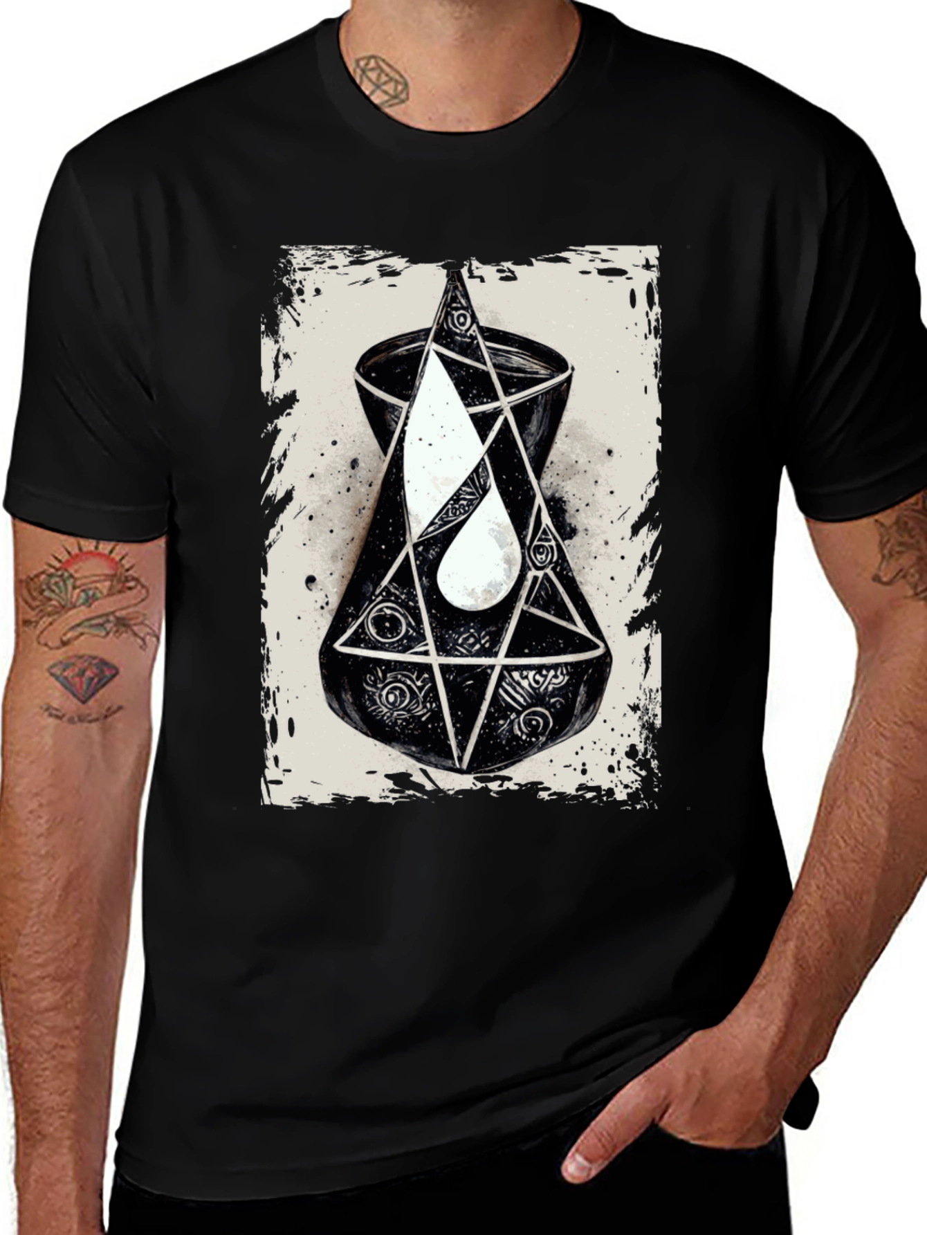 Variant 10 of Esoteric Graphic Tee - Occult Symbolism T-Shirt