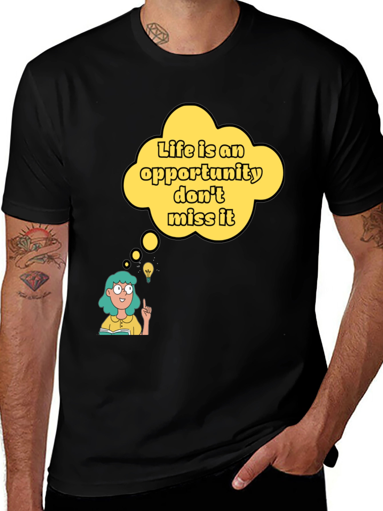 Variant 28 of Opportunity Awaits Graphic T-Shirt