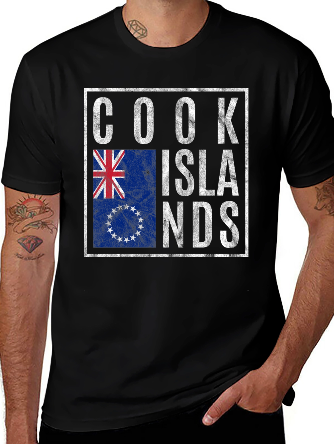 Cook Islands Flag T-Shirt