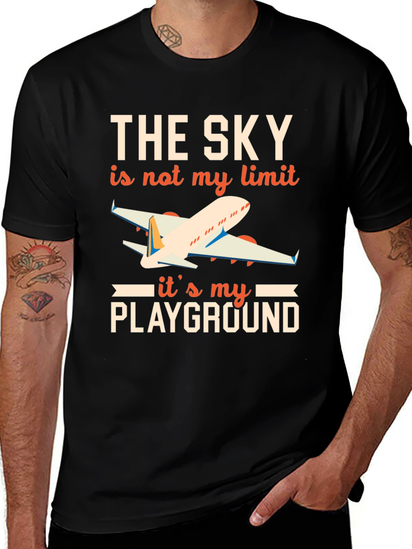 Variant 24 of The Sky is Not My Limit T-Shirt