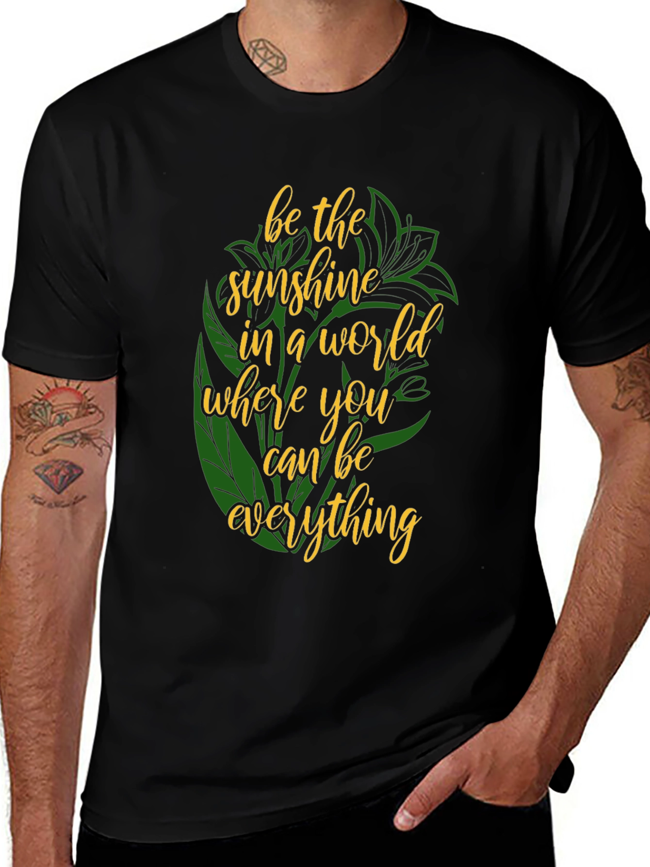 Variant 17 of Sunshine Graphic T-Shirt - Inspirational Tee