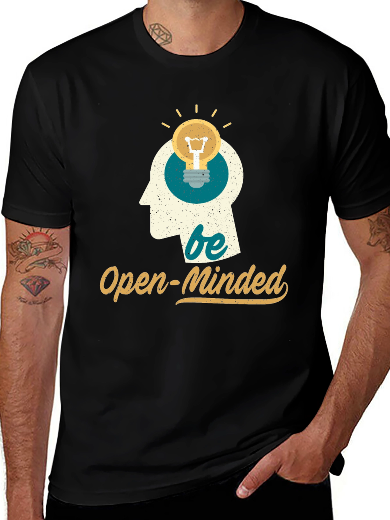 Be Open-Minded Graphic T-Shirt