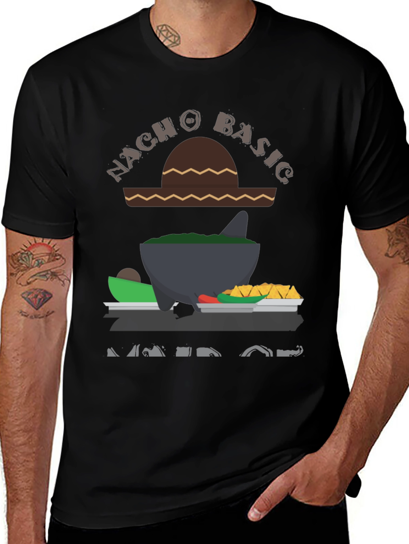 Variant 4 of Nacho Basic Graphic T-Shirt