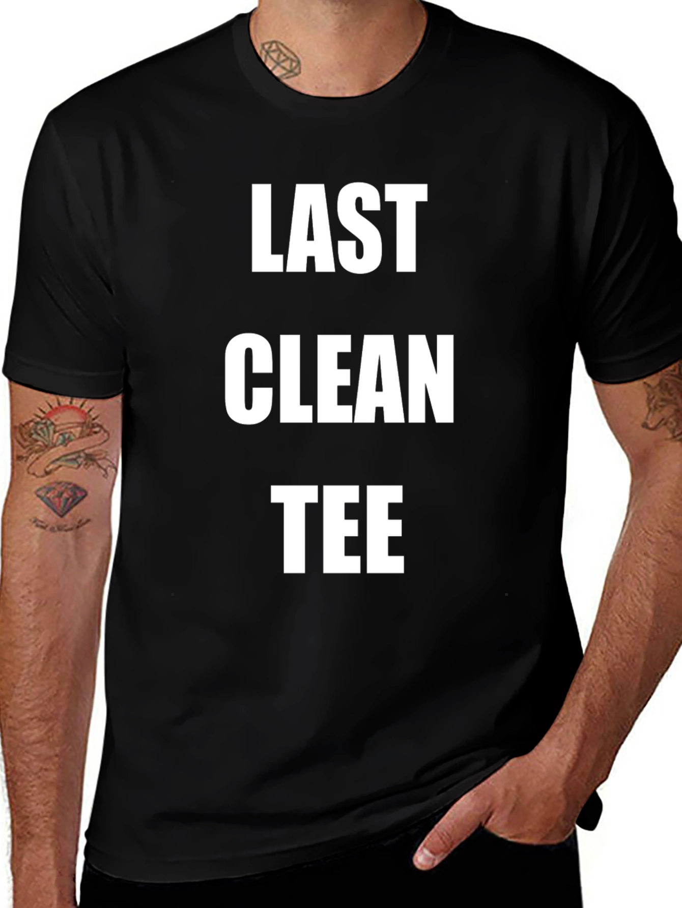 Variant 7 of Last Clean Tee - Men's Graphic T-Shirt