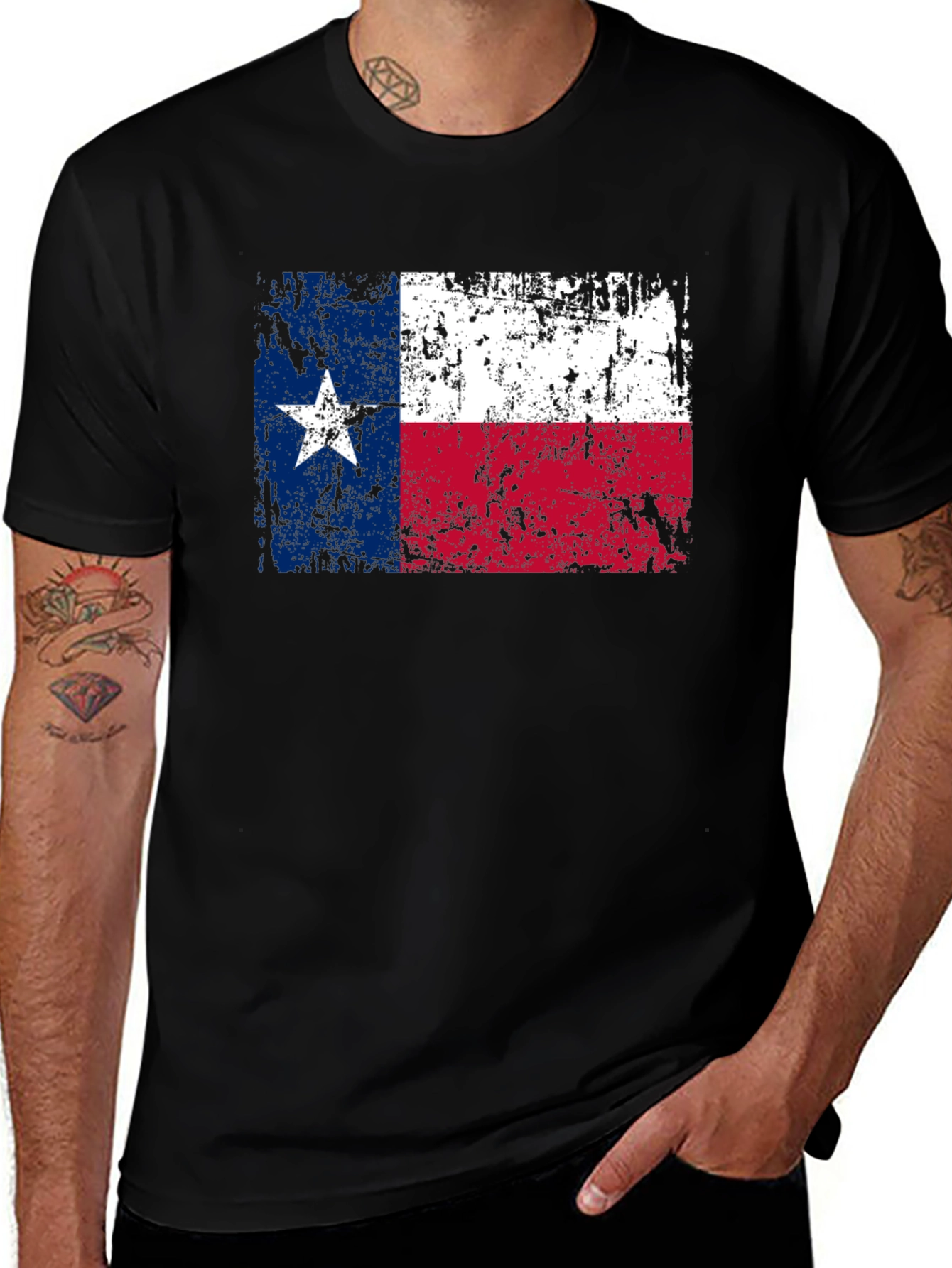 Texas Flag Graphic T-Shirt