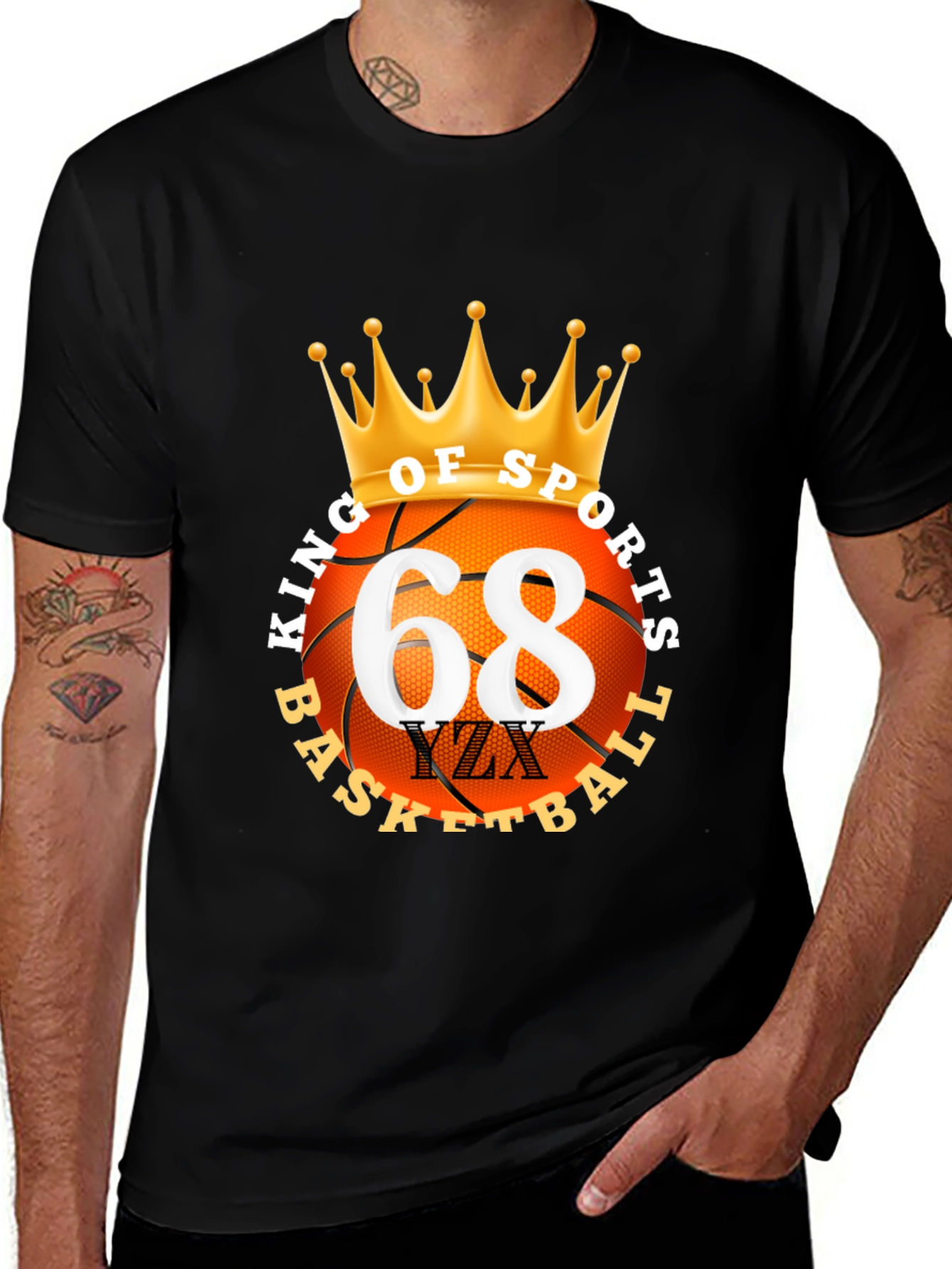 Variant 25 of King of Sports Basketball T-Shirt