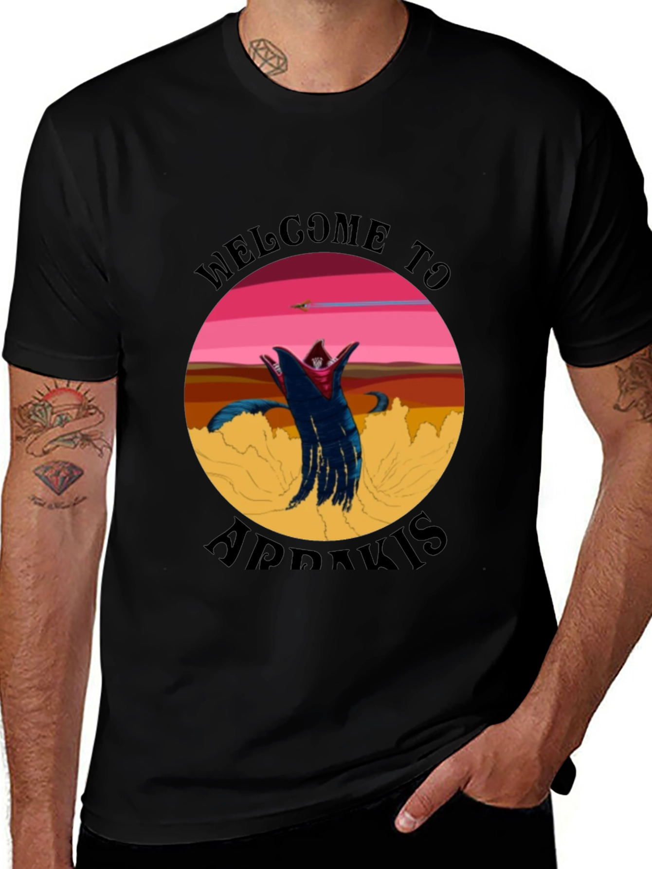Welcome to Arrakis T-Shirt Dune Fan Apparel