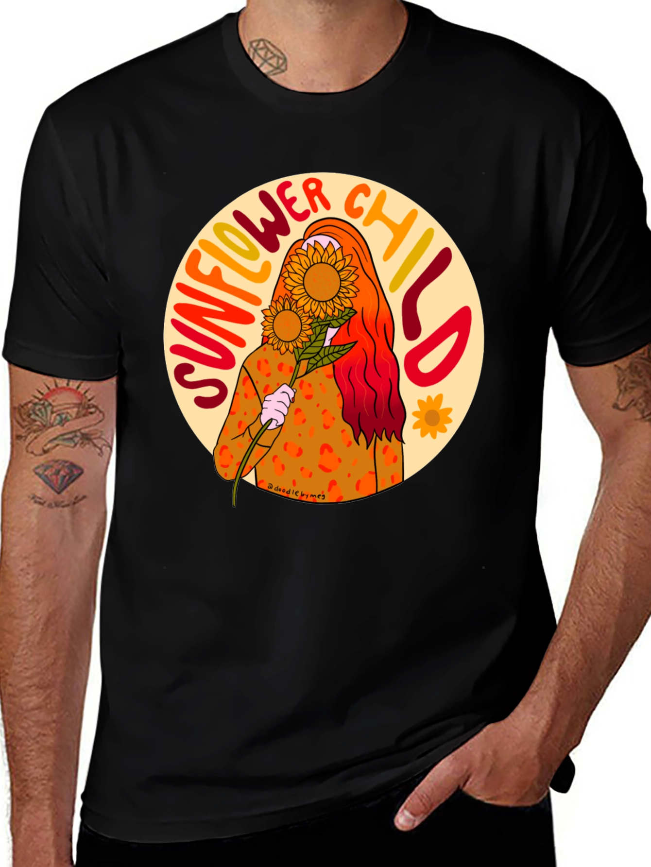 Variant 26 of Sunflower Child Graphic T-Shirt