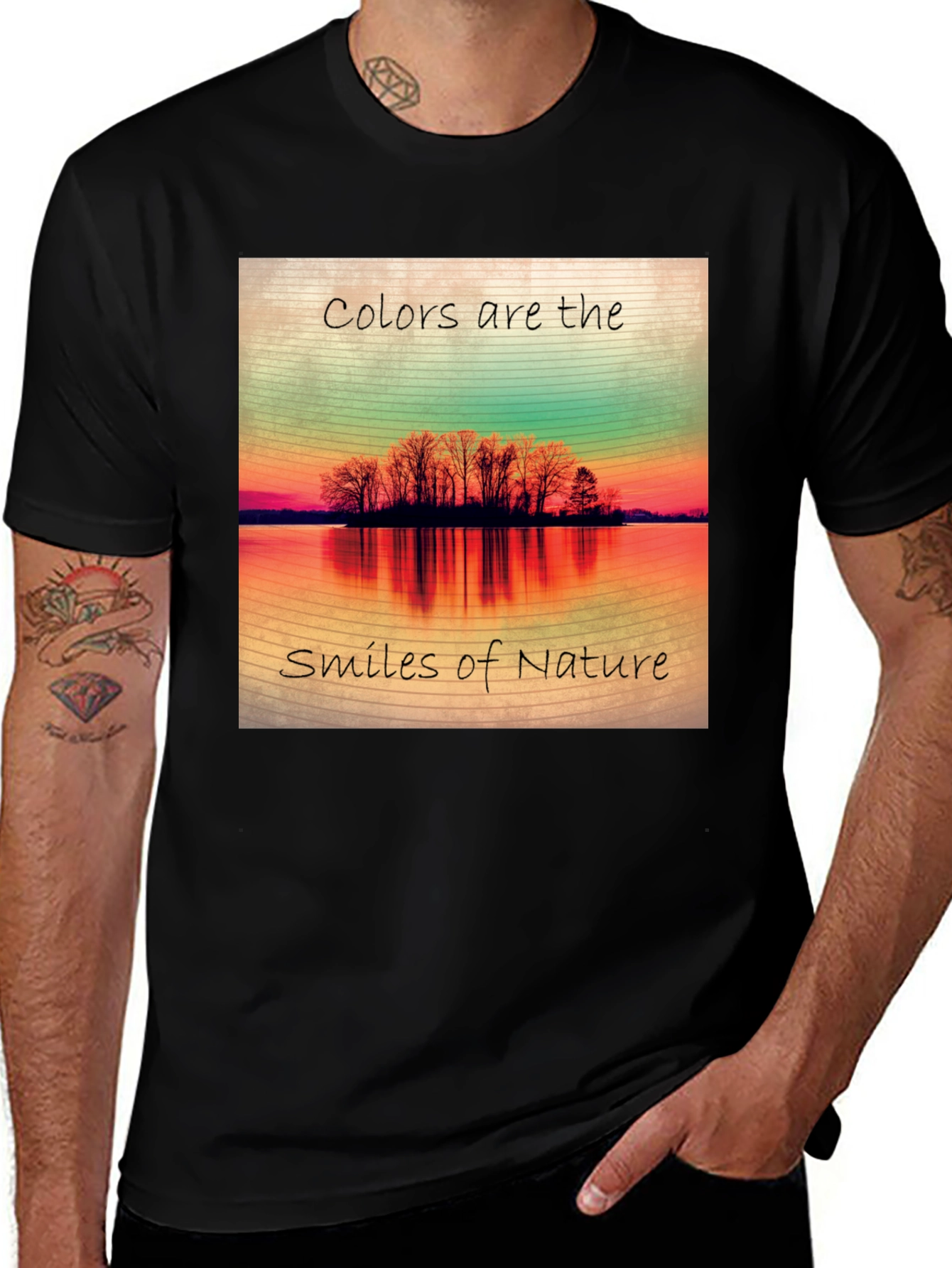 Variant 20 of Colors of Nature Graphic T-Shirt