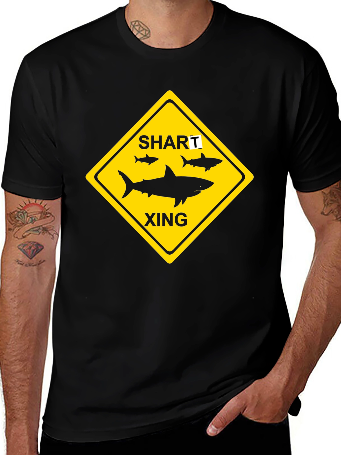 Variant 13 of Shart Crossing T-Shirt