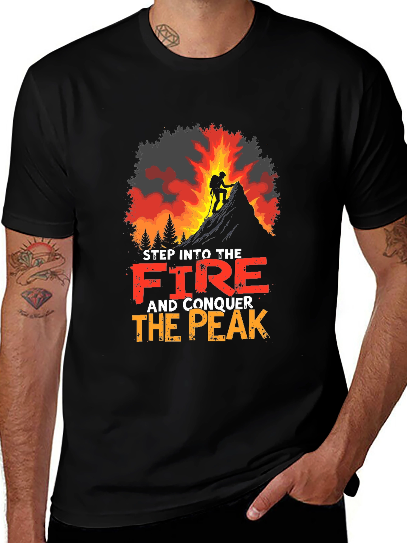 Variant 10 of Step Into The Fire T-Shirt
