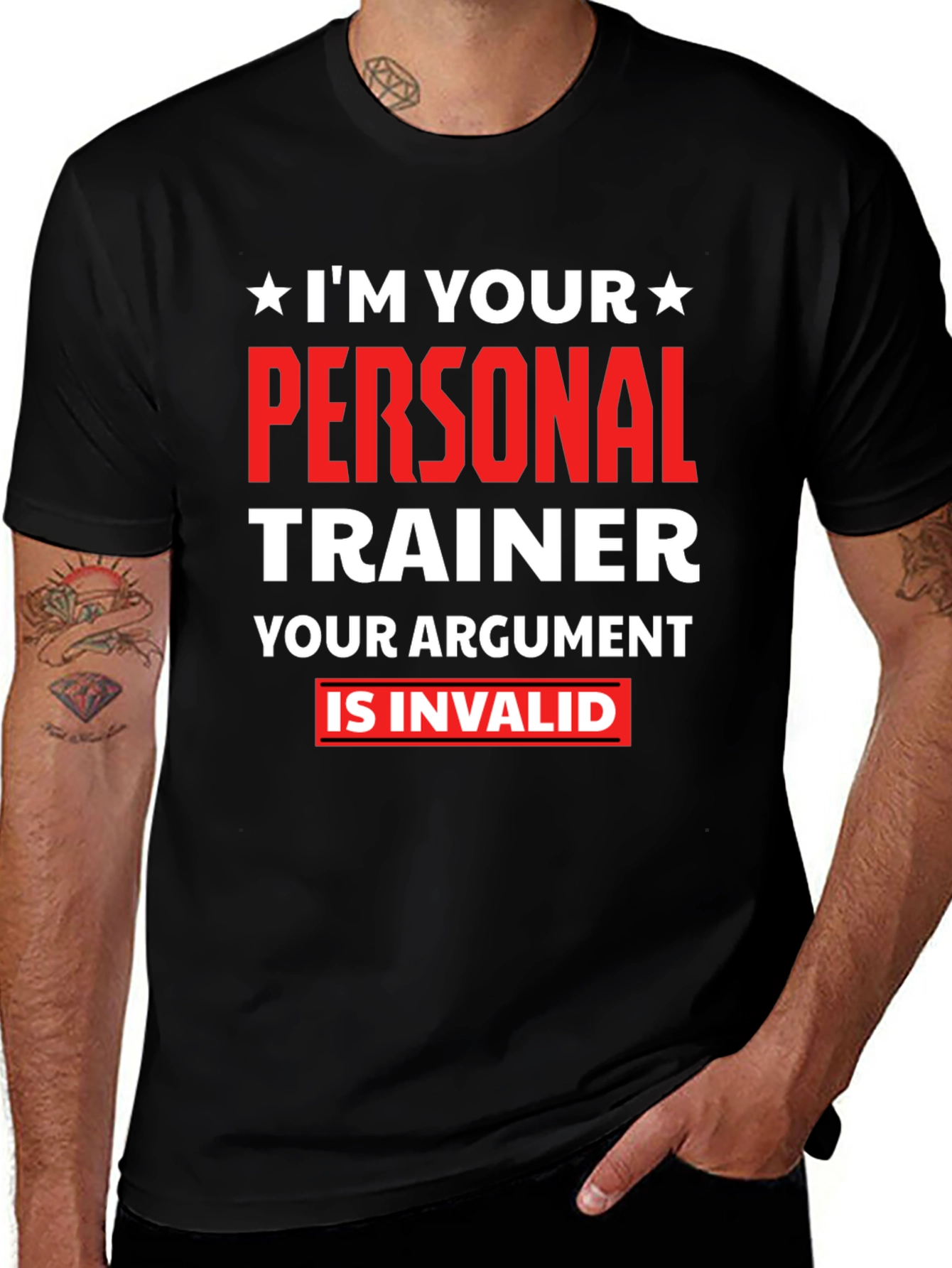 Variant 10 of Personal Trainer T-Shirt - Your Argument Is Invalid