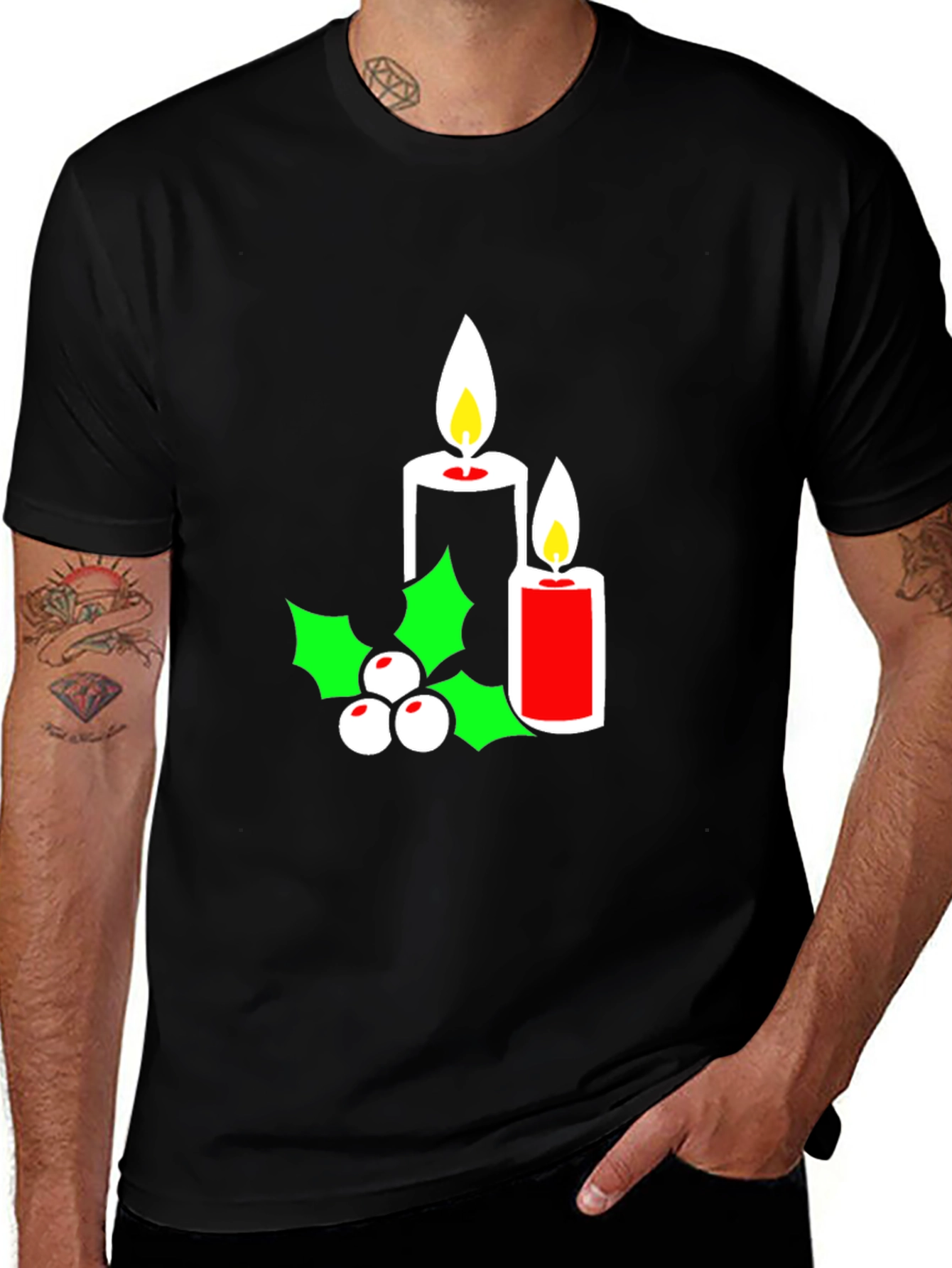 Variant 12 of Holiday Candle T-Shirt