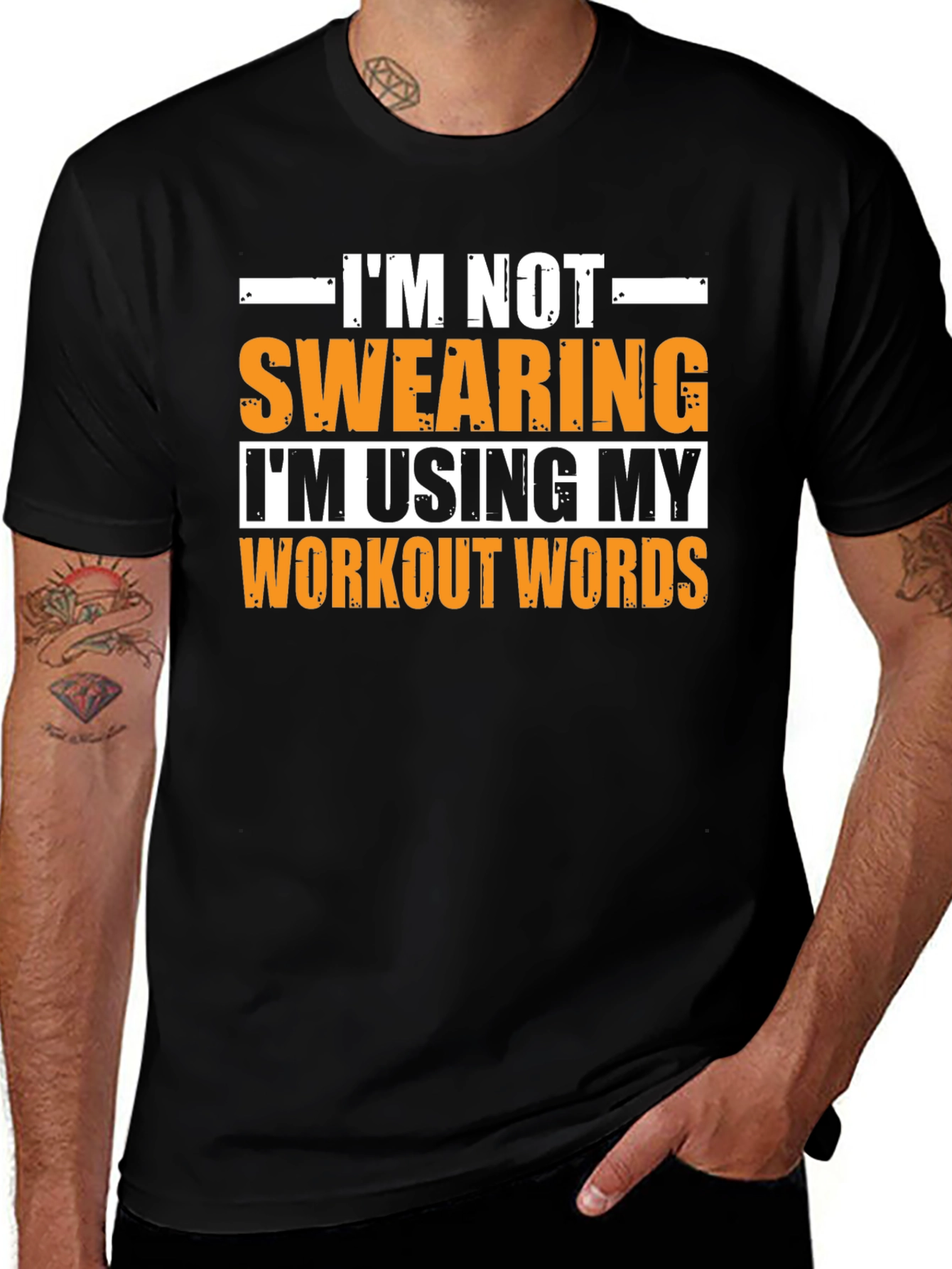 Variant 9 of Workout Words T-Shirt