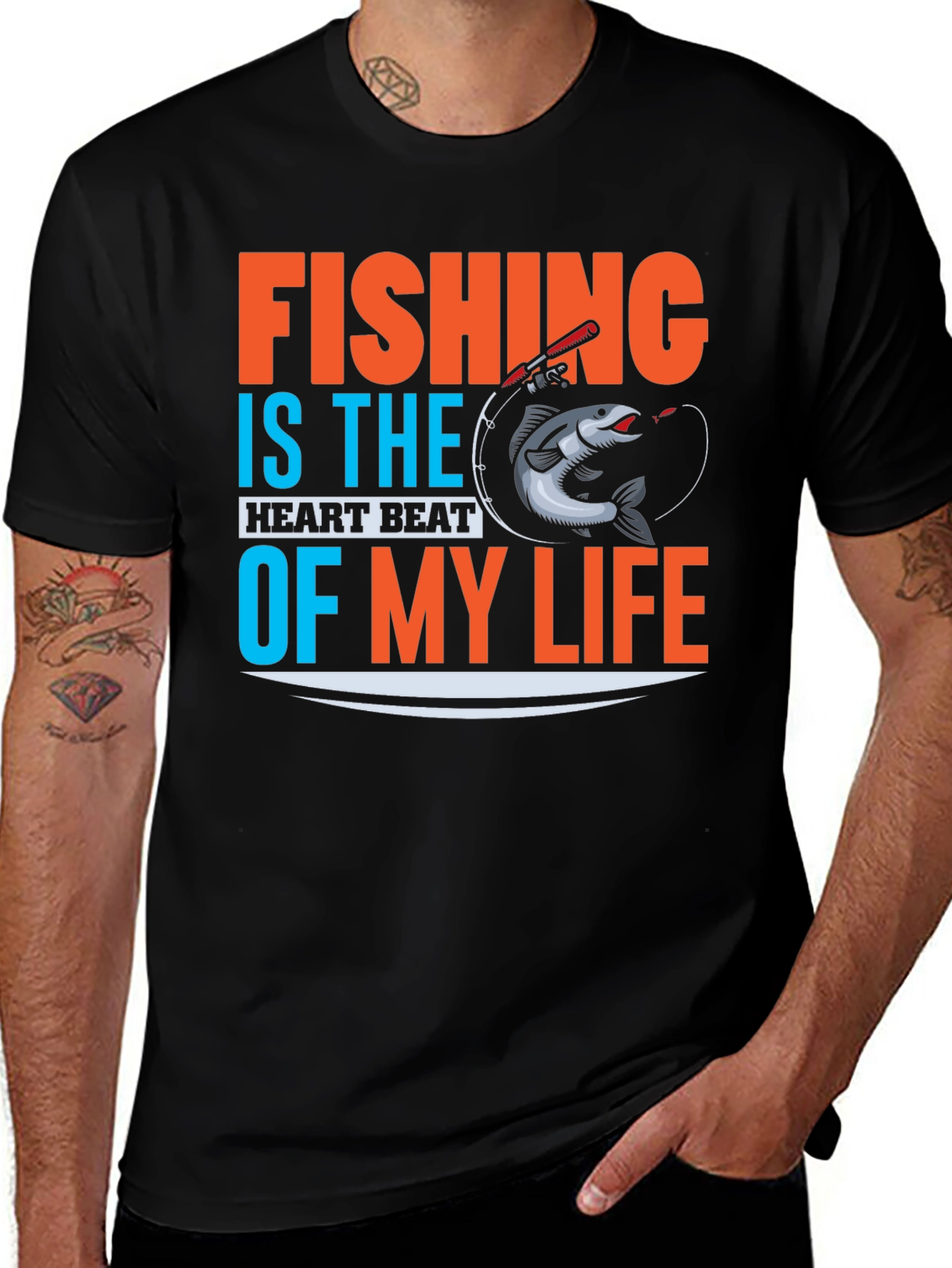 Variant 5 of Fishing is My Life T-Shirt