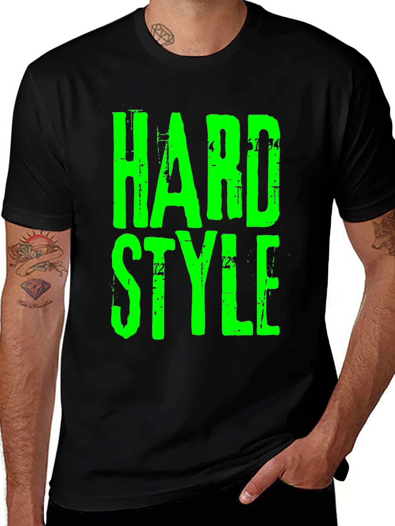 Hard Style Black T-Shirt