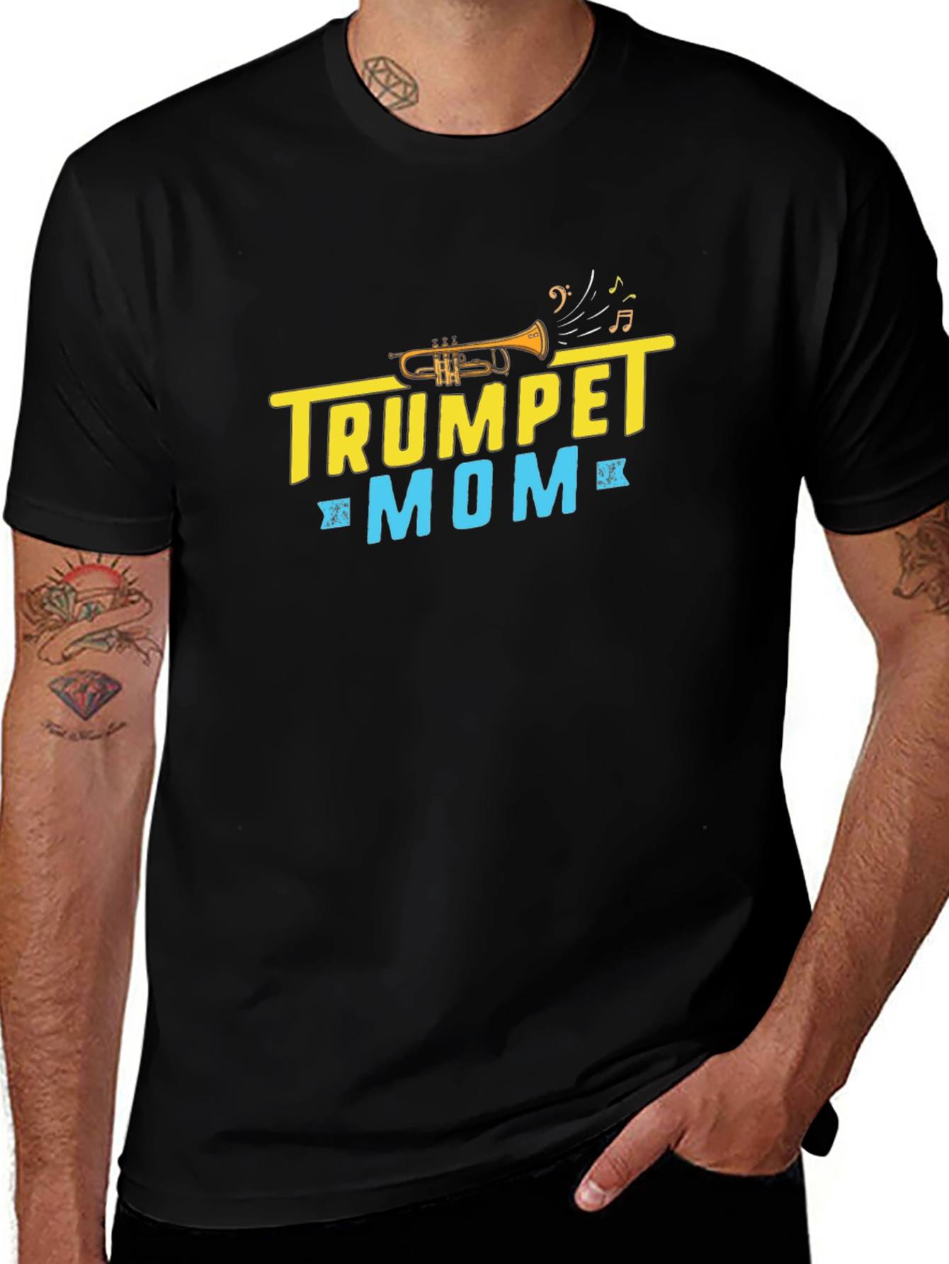 Trumpet Mom T-Shirt - Music Lover Tee