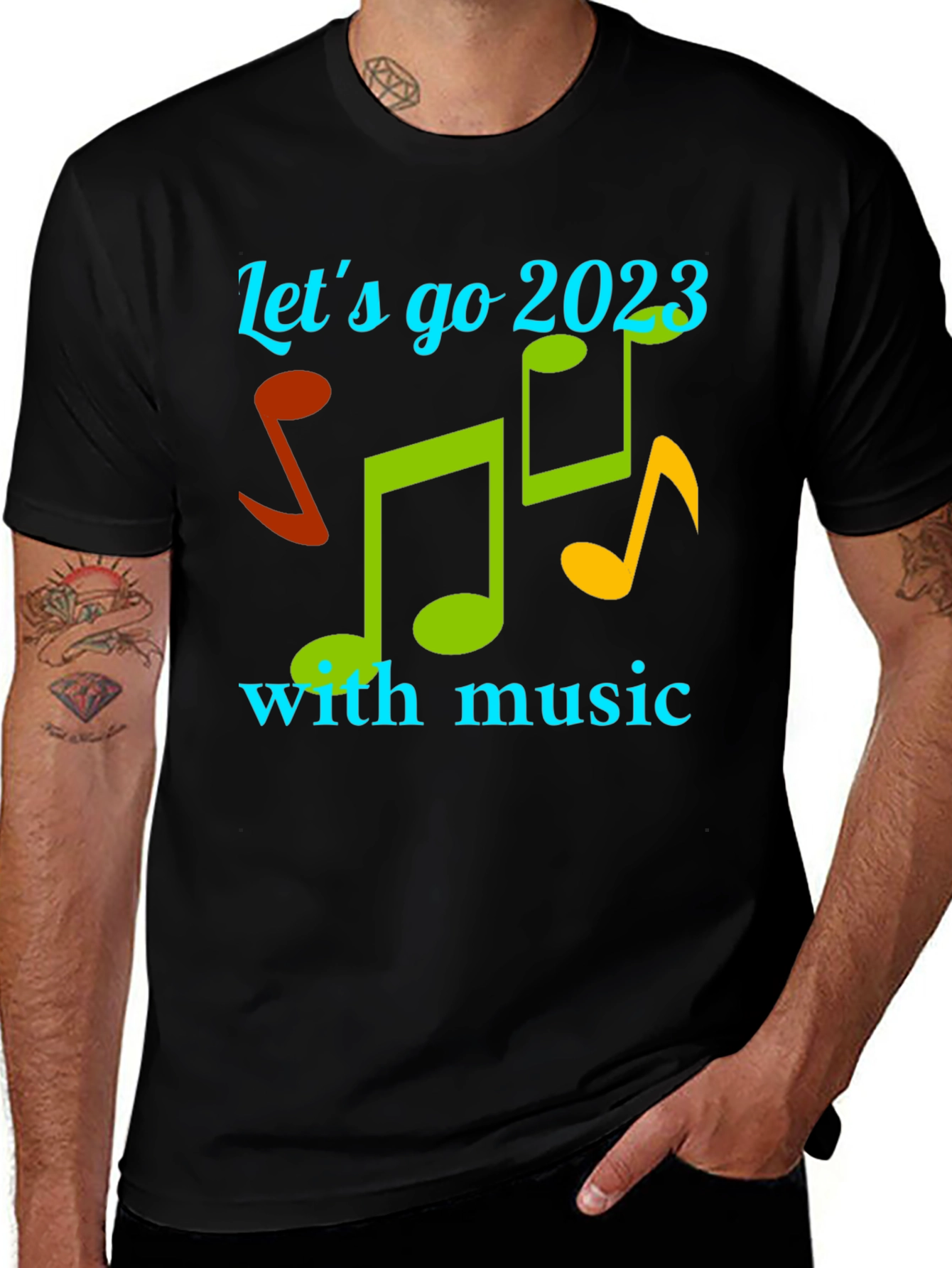 Variant 20 of Let's Go 2023 Music T-Shirt
