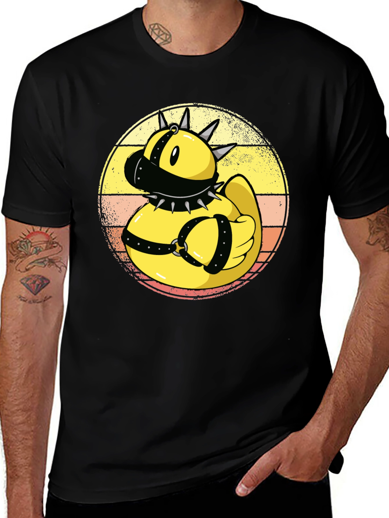 Variant 25 of BDSM Rubber Duck Graphic T-Shirt