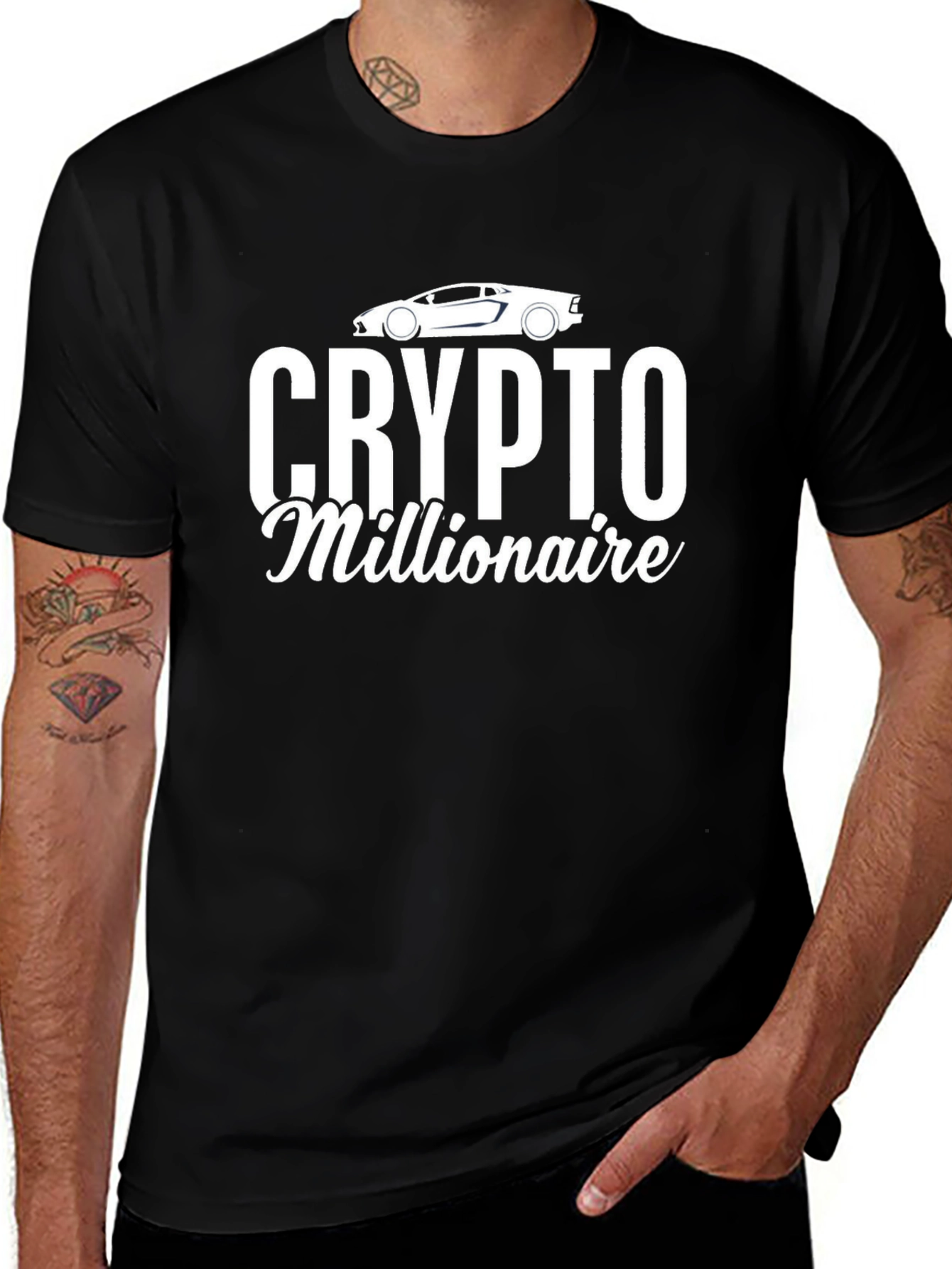 Variant 12 of Crypto Millionaire T-Shirt