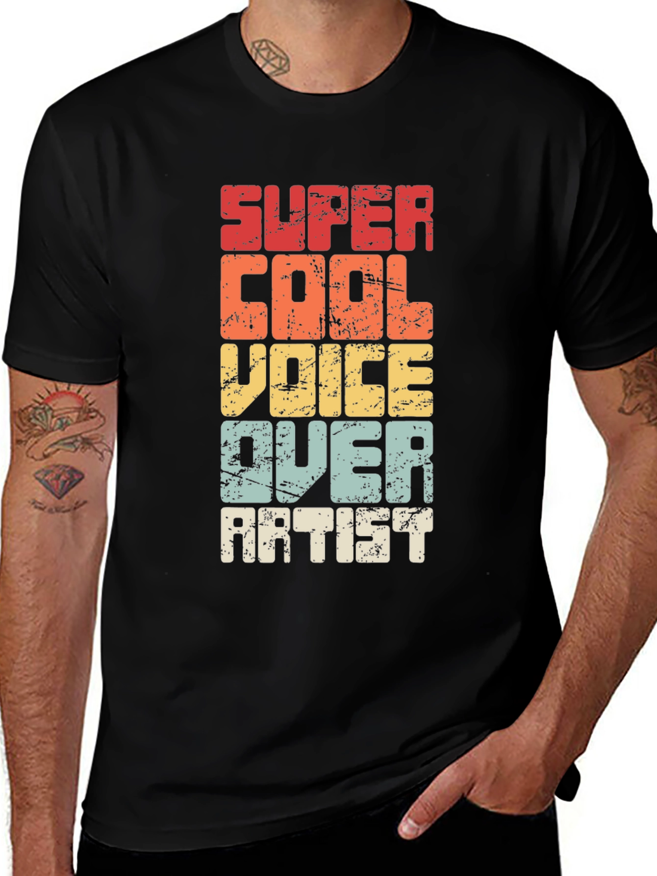 Super Cool Voice Over Artist Graphic Tee