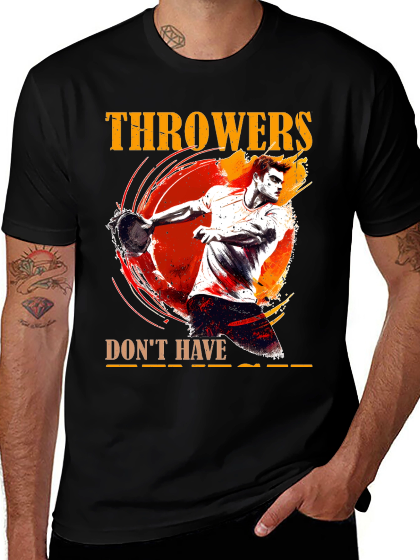 Variant 16 of Throwers Graphic T-Shirt