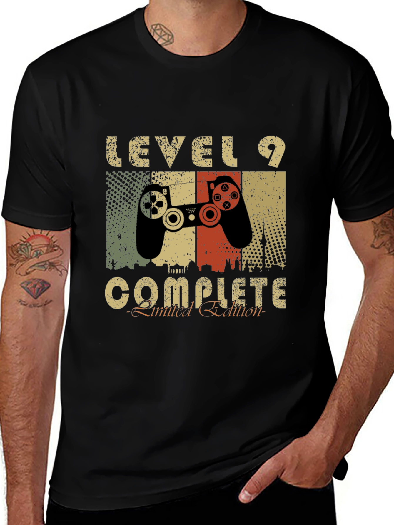 Variant 28 of Level 9 Complete Limited Edition Gamer T-Shirt