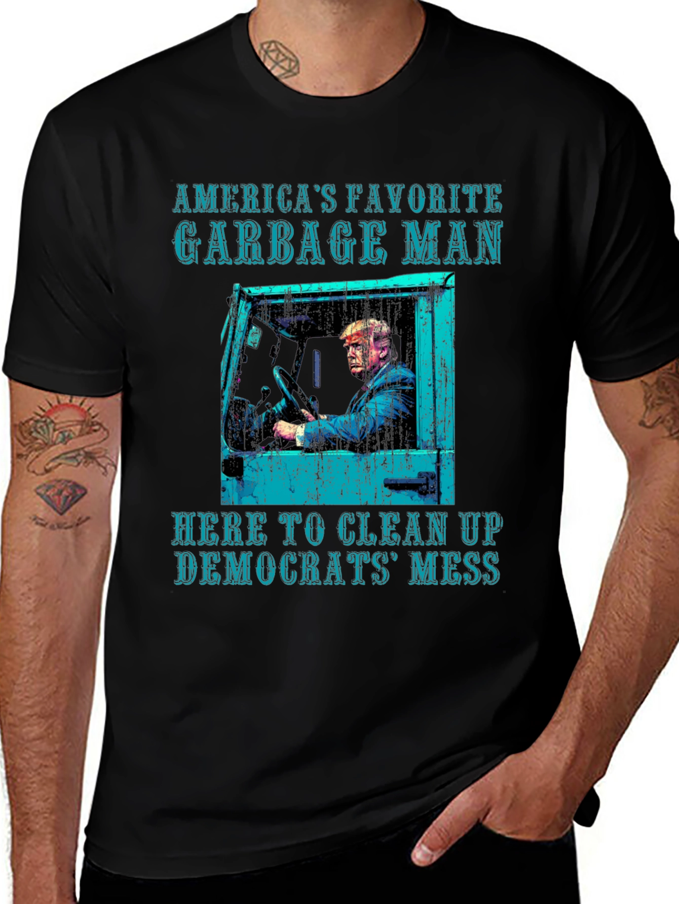 Variant 18 of America's Favorite Garbage Man T-Shirt