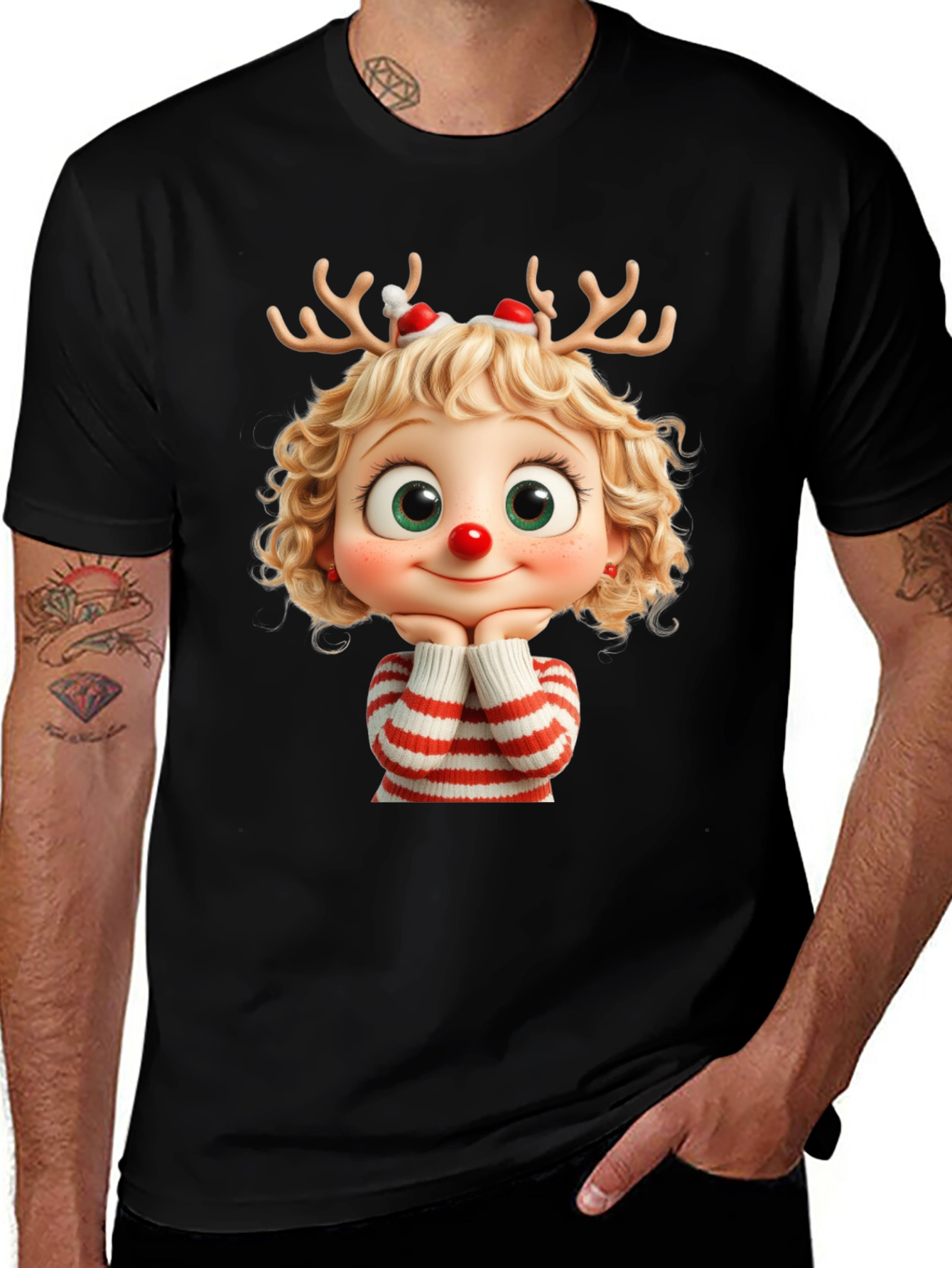 Festive Holiday Cartoon T-Shirt