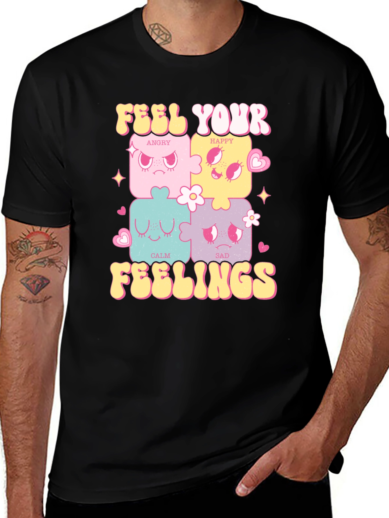 Variant 2 of Feelings Puzzle T-Shirt