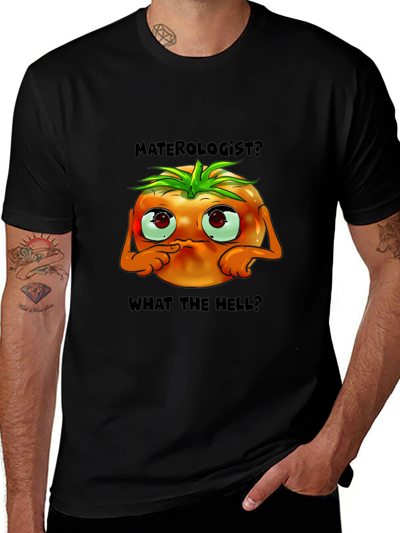 Variant 17 of Materologist? Tomato Graphic T-Shirt