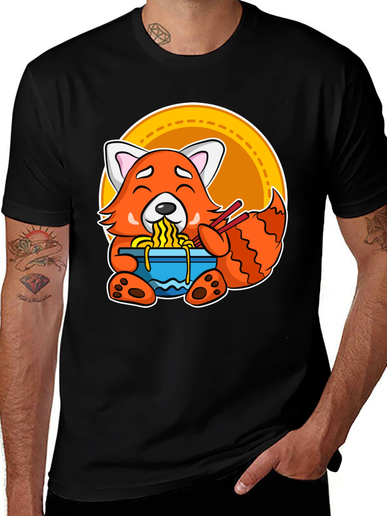 Variant 28 of Red Panda Ramen T-Shirt