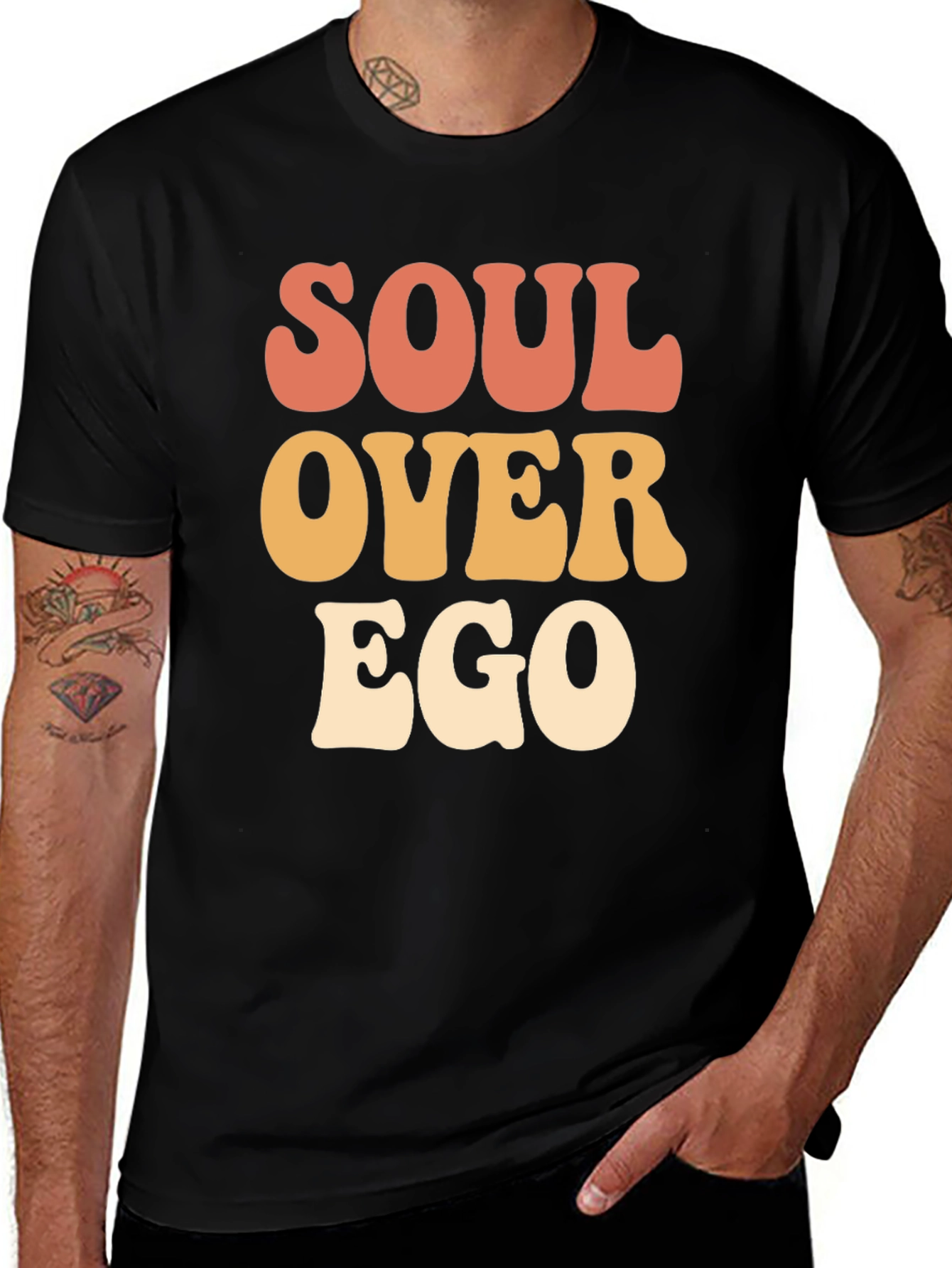 Soul Over Ego Retro T-Shirt