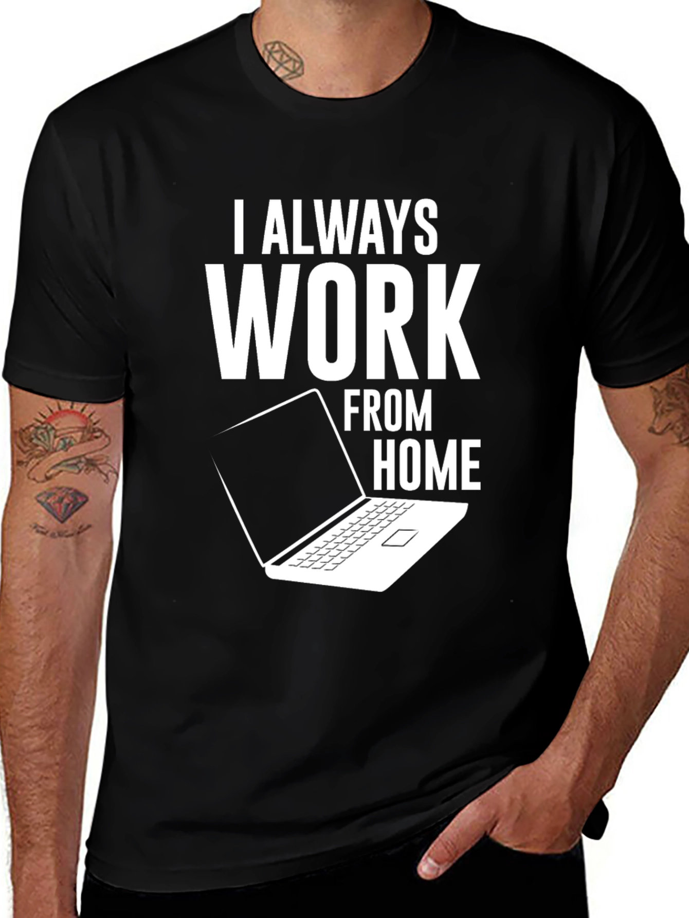 Variant 21 of I Always Work From Home T-Shirt