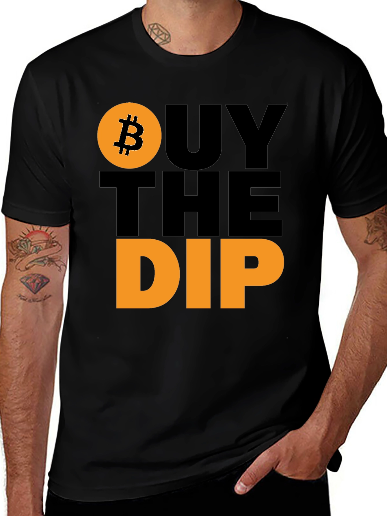 Buy the Dip Bitcoin Crypto T-Shirt