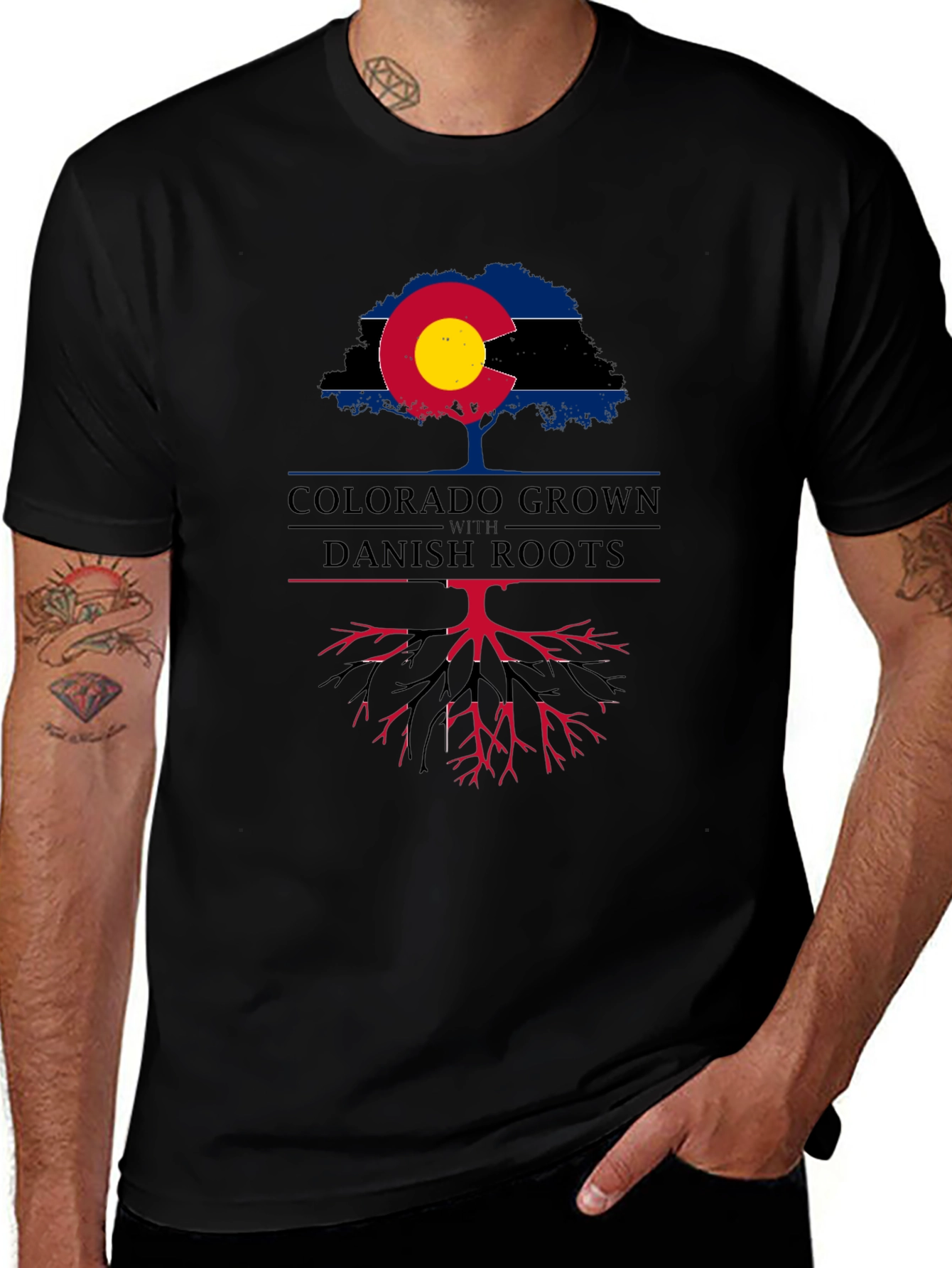 Colorado Grown Danish Roots Tee