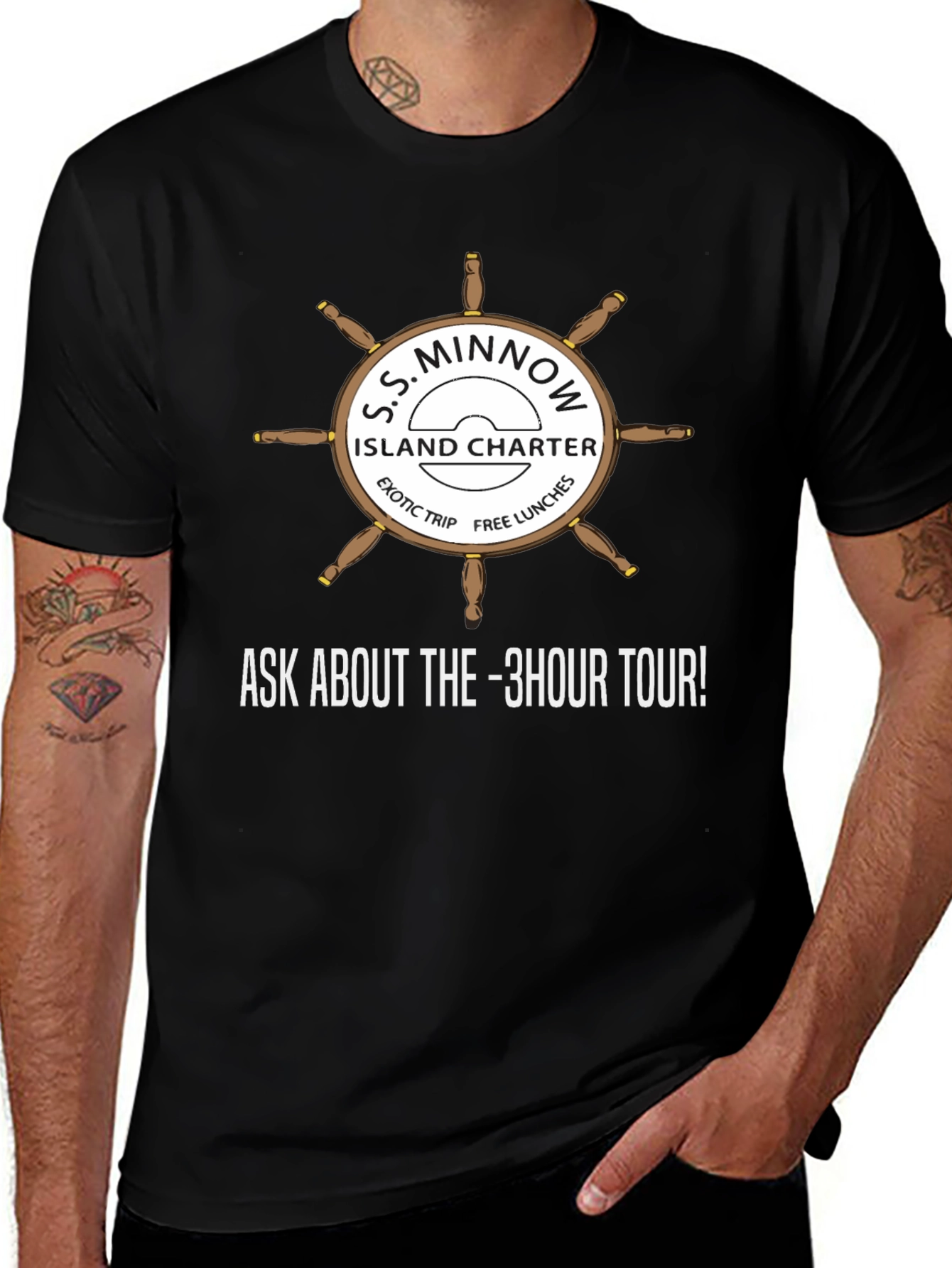 S.S. Minnow T-Shirt - 3-Hour Tour